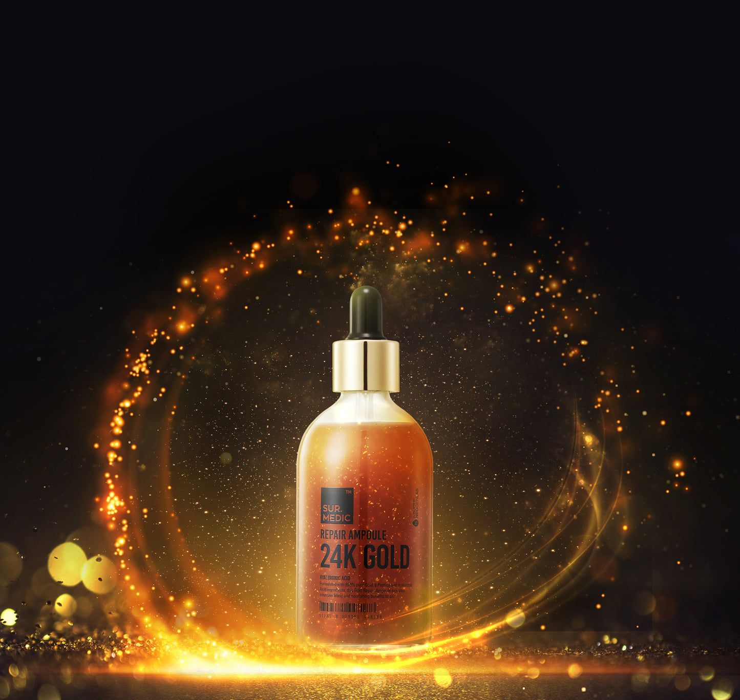 SUR.MEDIC+ 24K GOLD REPAIR AMPOULE 3.38 oz / 100ml