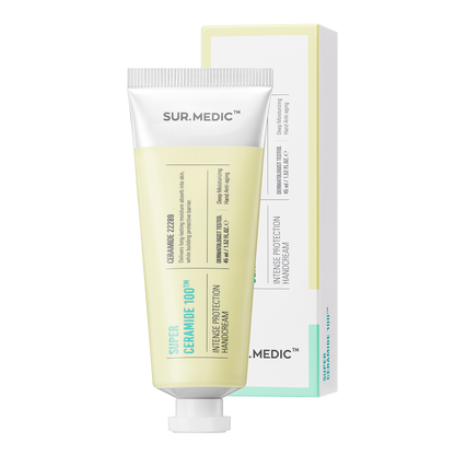 [1BOX/65EA ]SUR.MEDIC+ SUPER CERAMIDE 100 INTENSE PROTECTION HAND CREAM 1.52 oz / 45ml