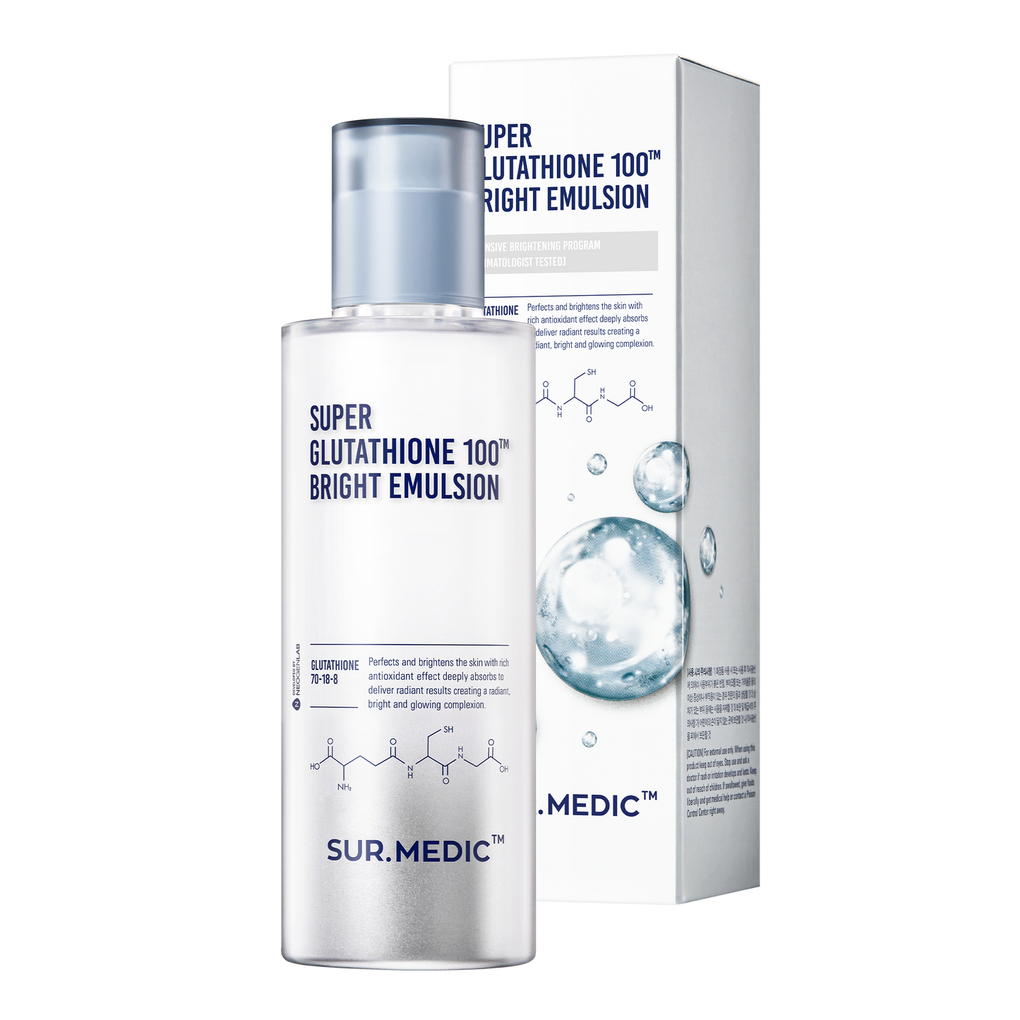 SUR.MEDIC SUPER GLUTATHIONE 100™ BRIGHT EMULSION 120ML