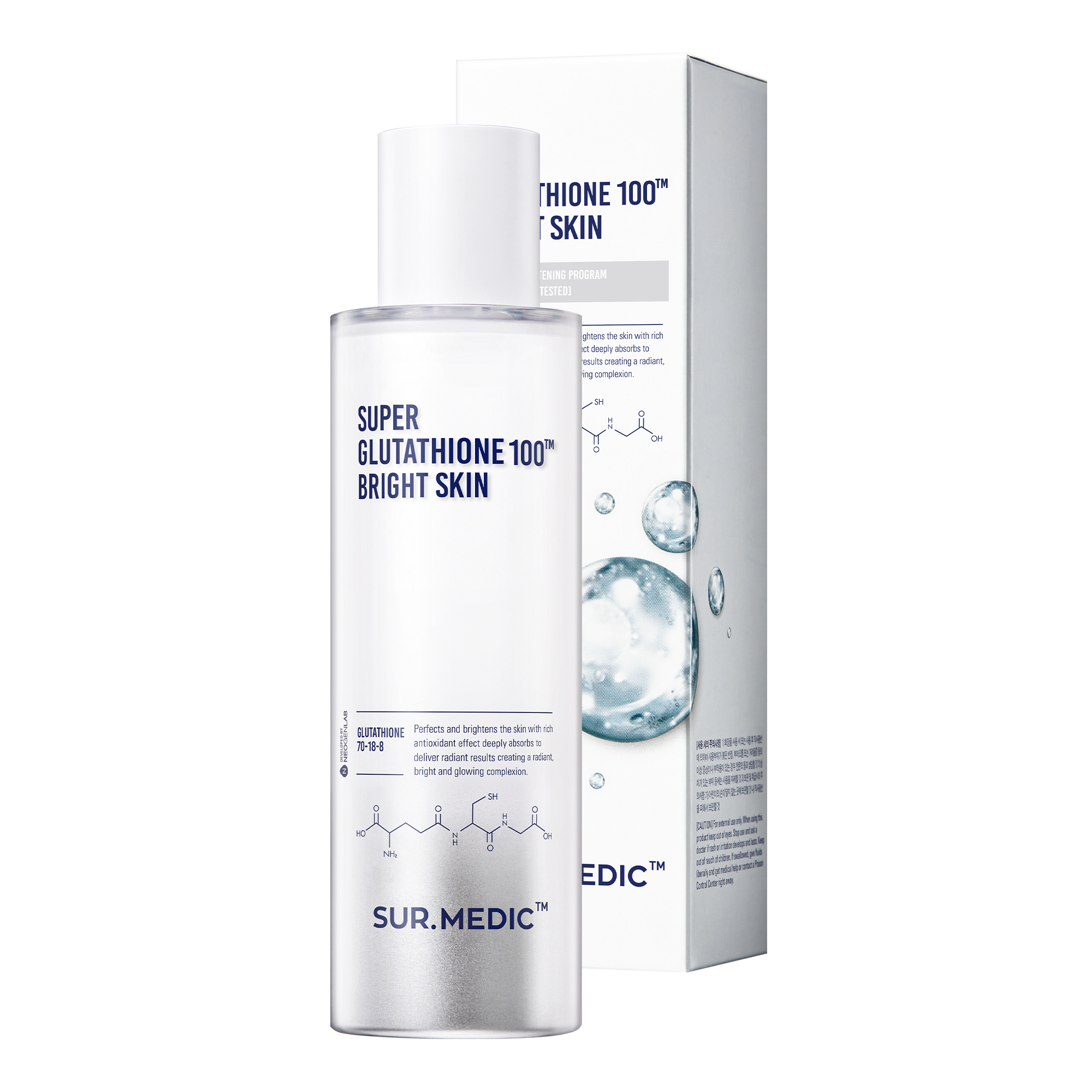 SUR.MEDIC SUPER GLUTATHIONE 100™ BRIGHT SKIN 145ML
