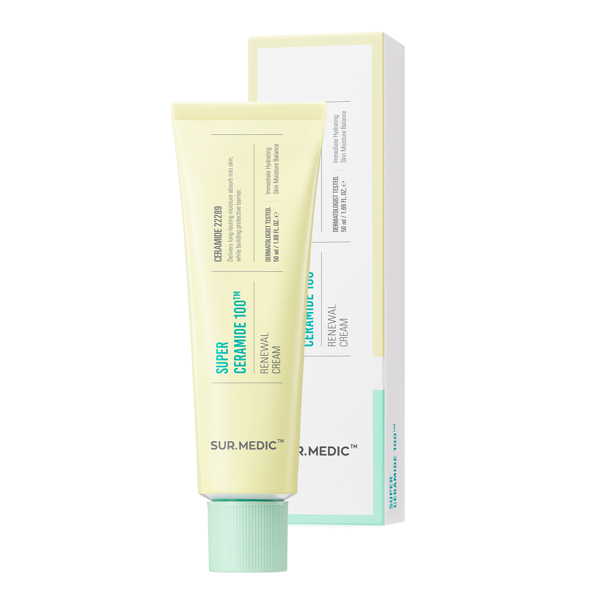 SUR.MEDIC+ SUPER CERAMIDE 100 RENEWAL CREAM 1.69 oz / 50ml