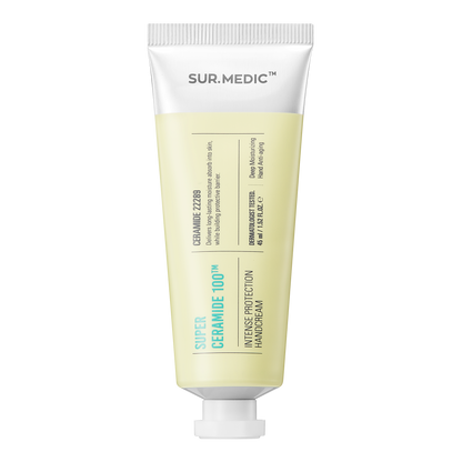 [1BOX/65EA ]SUR.MEDIC+ SUPER CERAMIDE 100 INTENSE PROTECTION HAND CREAM 1.52 oz / 45ml