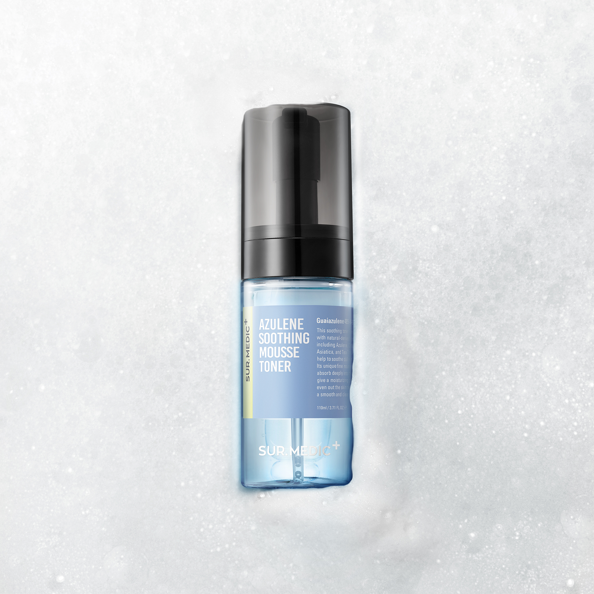 SUR.MEDIC+ AZULENE SOOTHING MOUSSE TONER 3.71 oz / 110ml