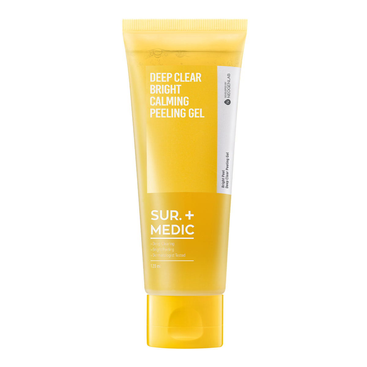 [1BOX/ 50ea] SUR.MEDIC+ DEEP CLEAR BRIGHT CALMING PEELING GEL 4.06 oz / 120ml