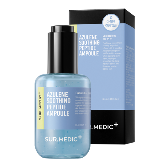 SUR.MEDIC AZULENE SOOTHING PEPTIDE AMPOULE 2.7 oz / 80ml