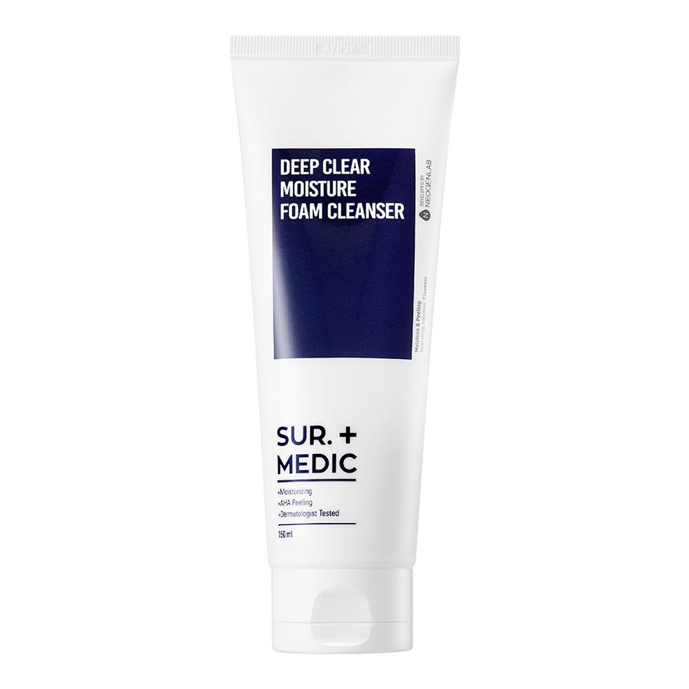 SUR.MEDIC+ DEEP CLEAR MOISTURE FOAM CLEANSER 5.07 oz / 150ml